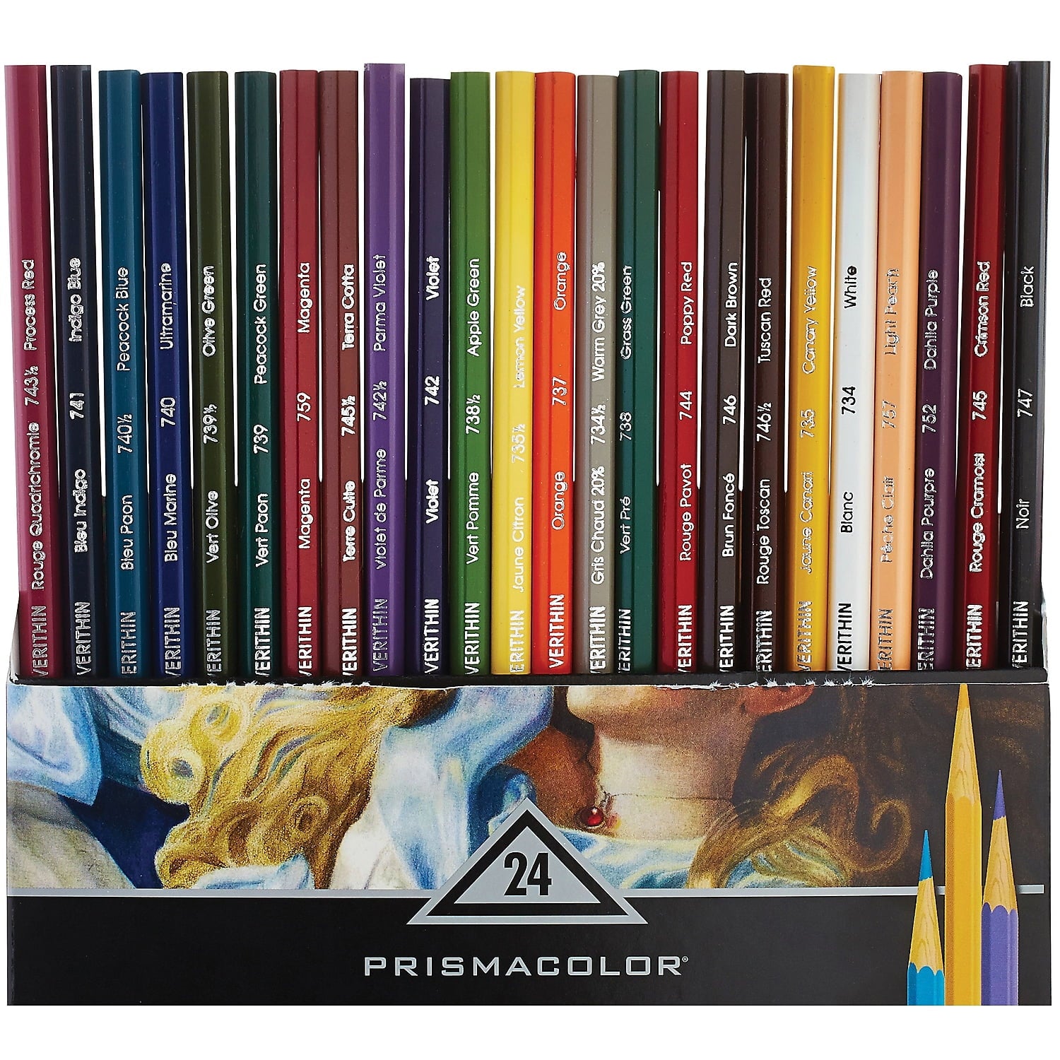 Prismacolor Verithin Pencil (24 Count)