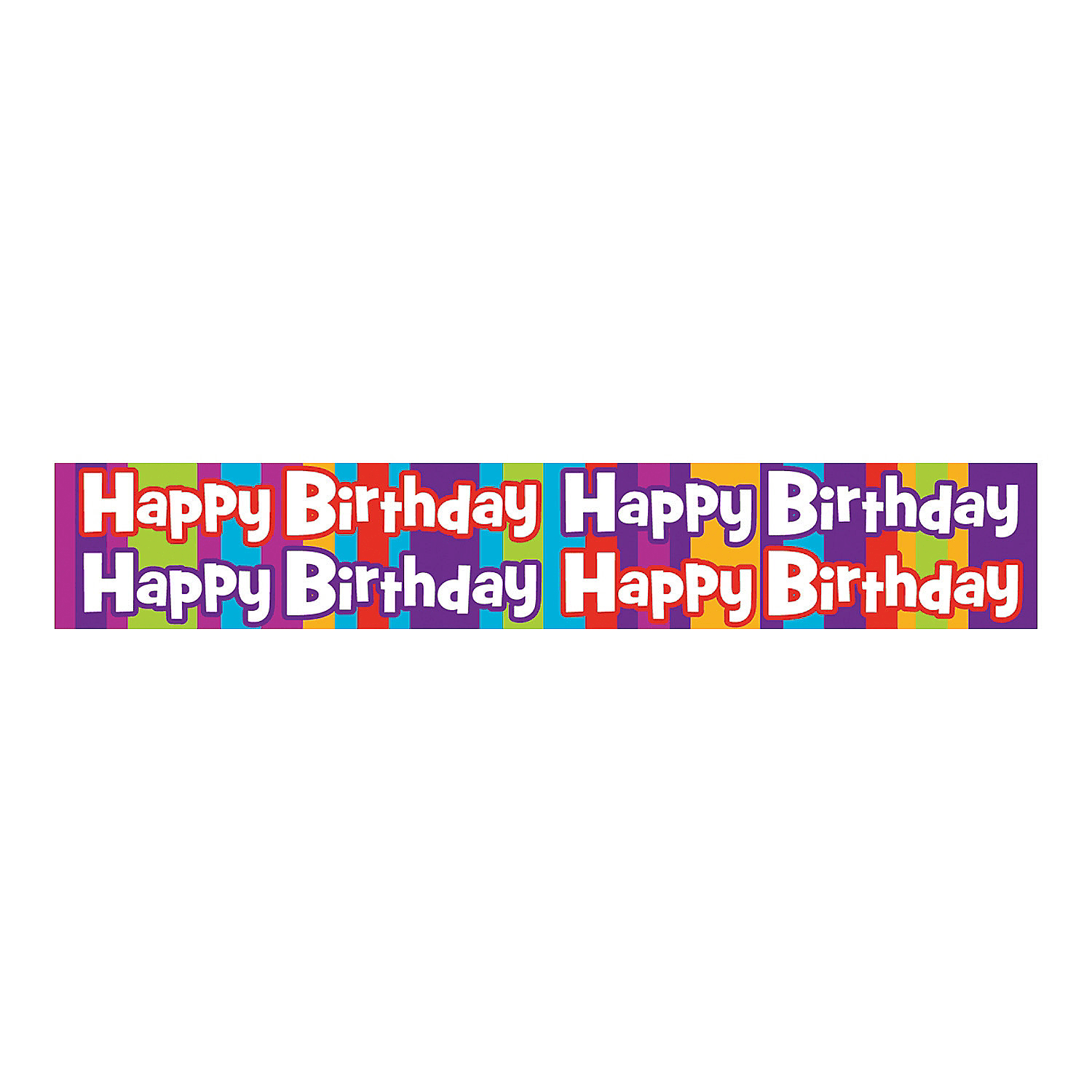 Fun Express Happy Birthday Pencils for Birthday - 24 Pieces