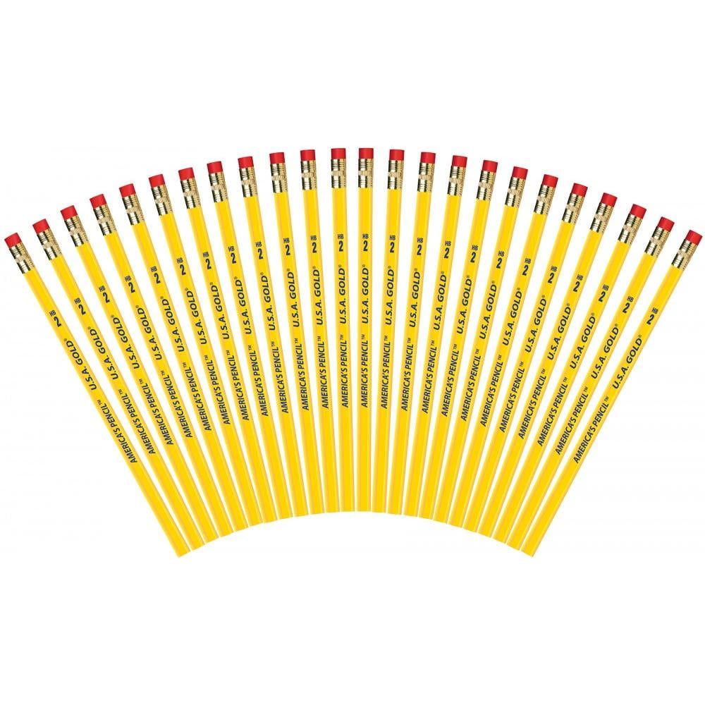 #2 Gold 48 Count Woodcase Pencils