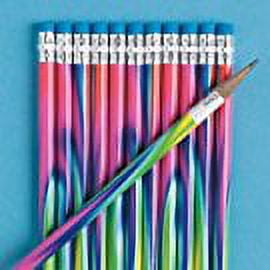 US Toy Company KA219 Prism Pencils - Pack of 12