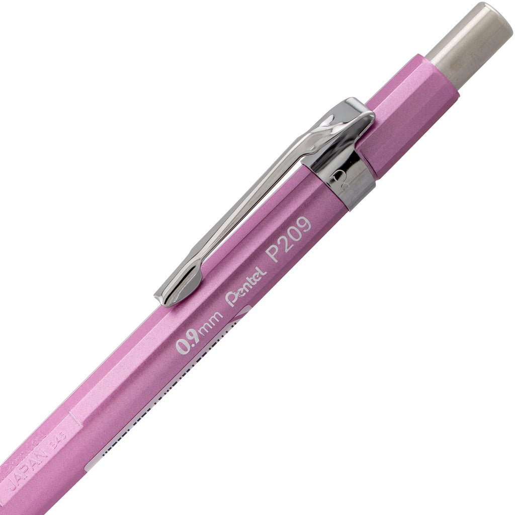 Pentel Sharp Mechanical Pencil, .9mm, Metallic Dark Pink