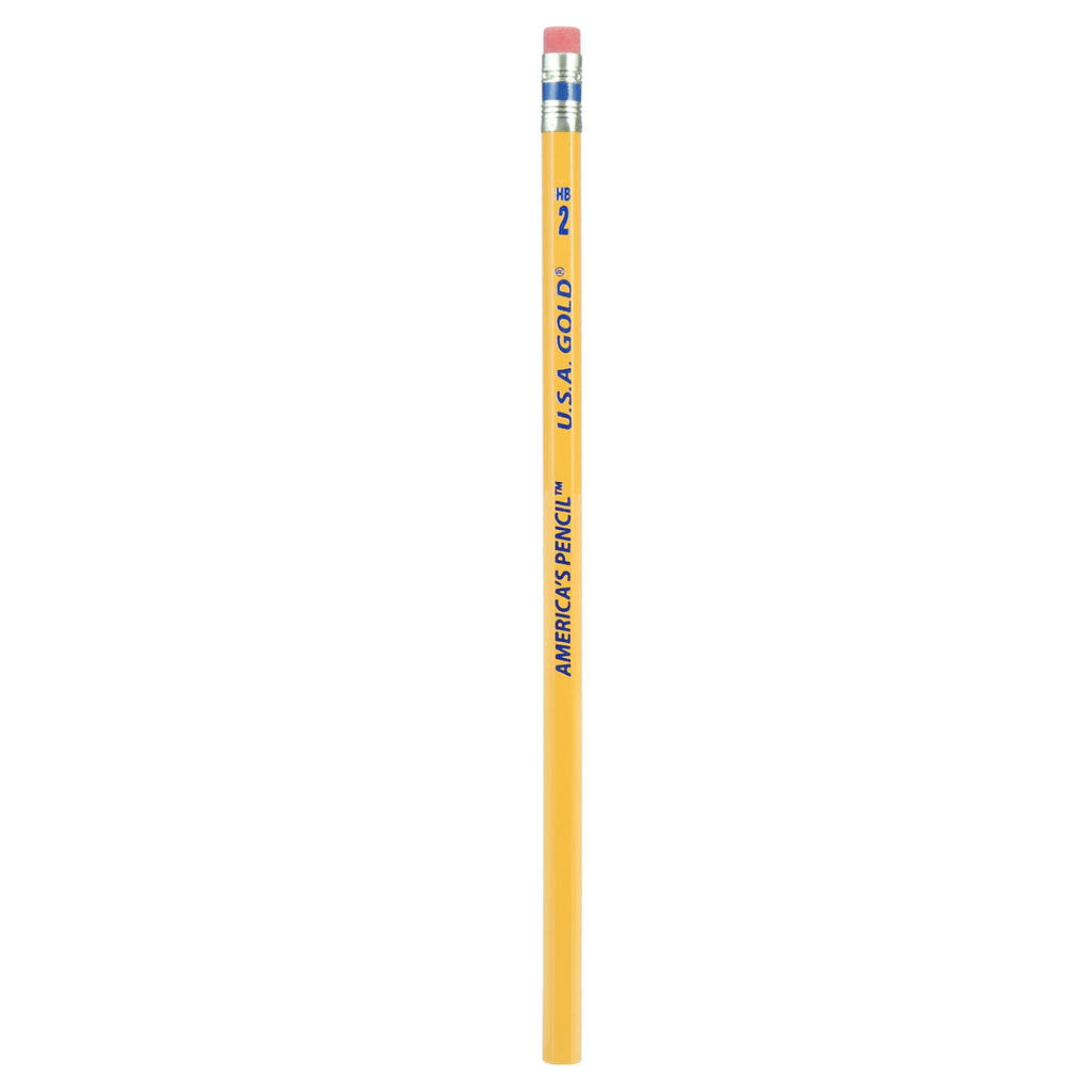#2 Gold 48 Count Woodcase Pencils