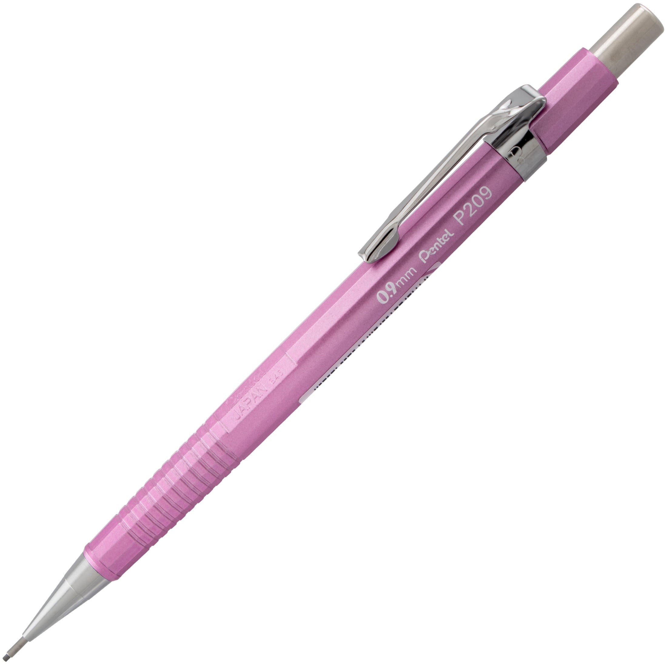 Pentel Sharp Mechanical Pencil, .9mm, Metallic Dark Pink