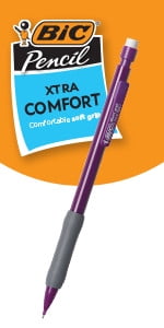 BIC Xtra Comfort Mechanical Pencils, Medium Point (0.7mm), 12-Count