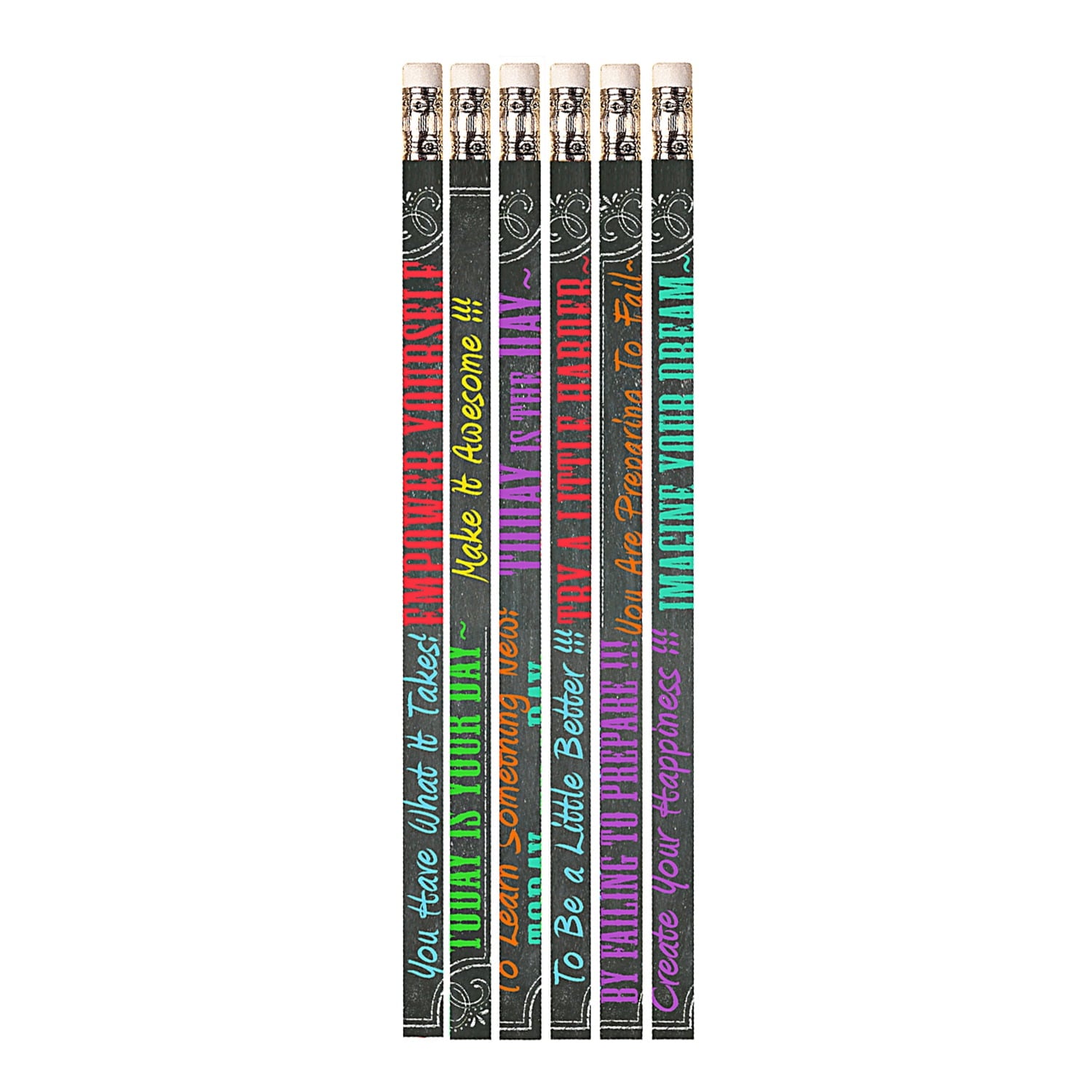 Musgrave Pencil Company Chalk It Up Pencil, 12 Per Pack, 12 Packs