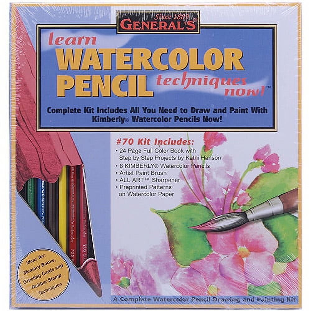 General's Watercolor Pencil Set: 11 pieces