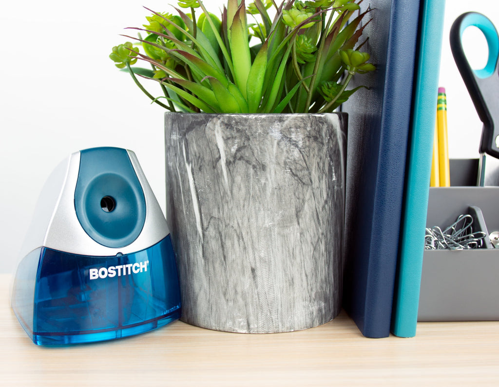Bostitch Personal Electric Pencil Sharpener, HHC Cutter Tech, Stall-Free Motor, High-Capacity Tray