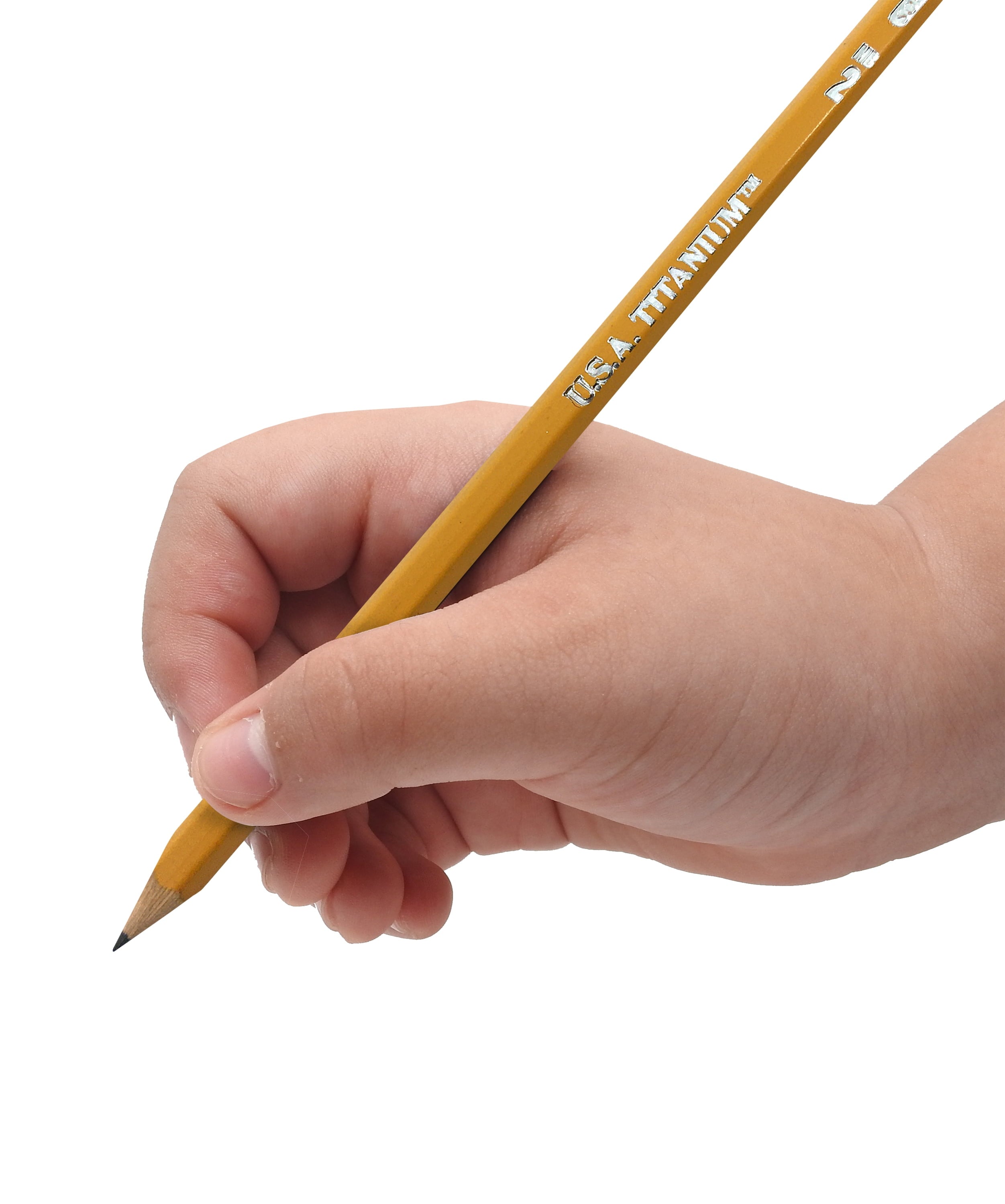 USA Titanium Premium Yellow No.2 Pencils 36 Count Sharpened Woodcase Pencils