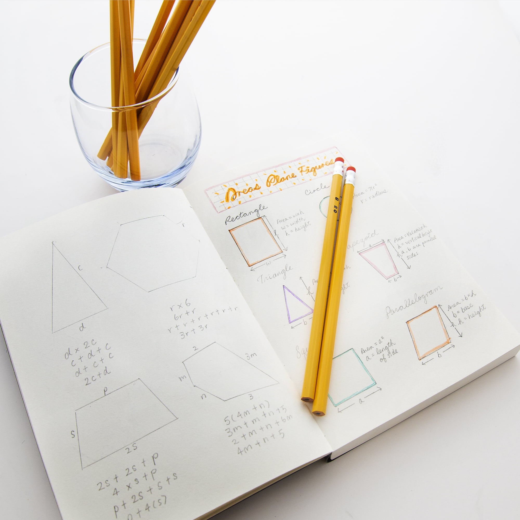 BAZIC #2 HB Yellow Pencils, Unsharpened, Wood Free Latex Free Eraser (20/Pack), 1-Pack