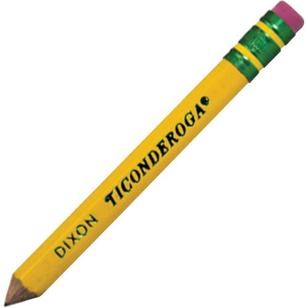 Ticonderoga Golf Pencils Yellow Barrel - 72 / Box