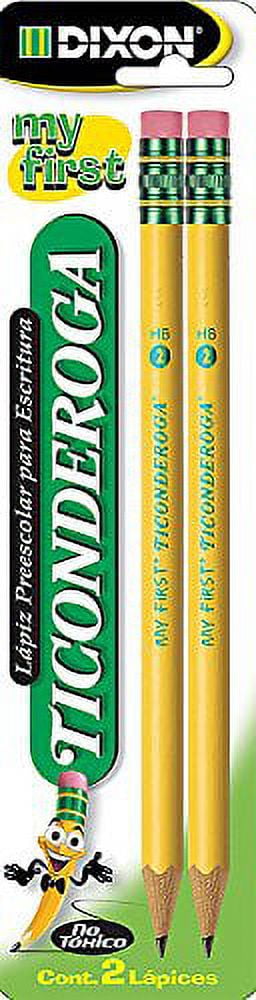 My First Ticonderoga Primary Size #2 Beginner Pencils (Pack of 18)