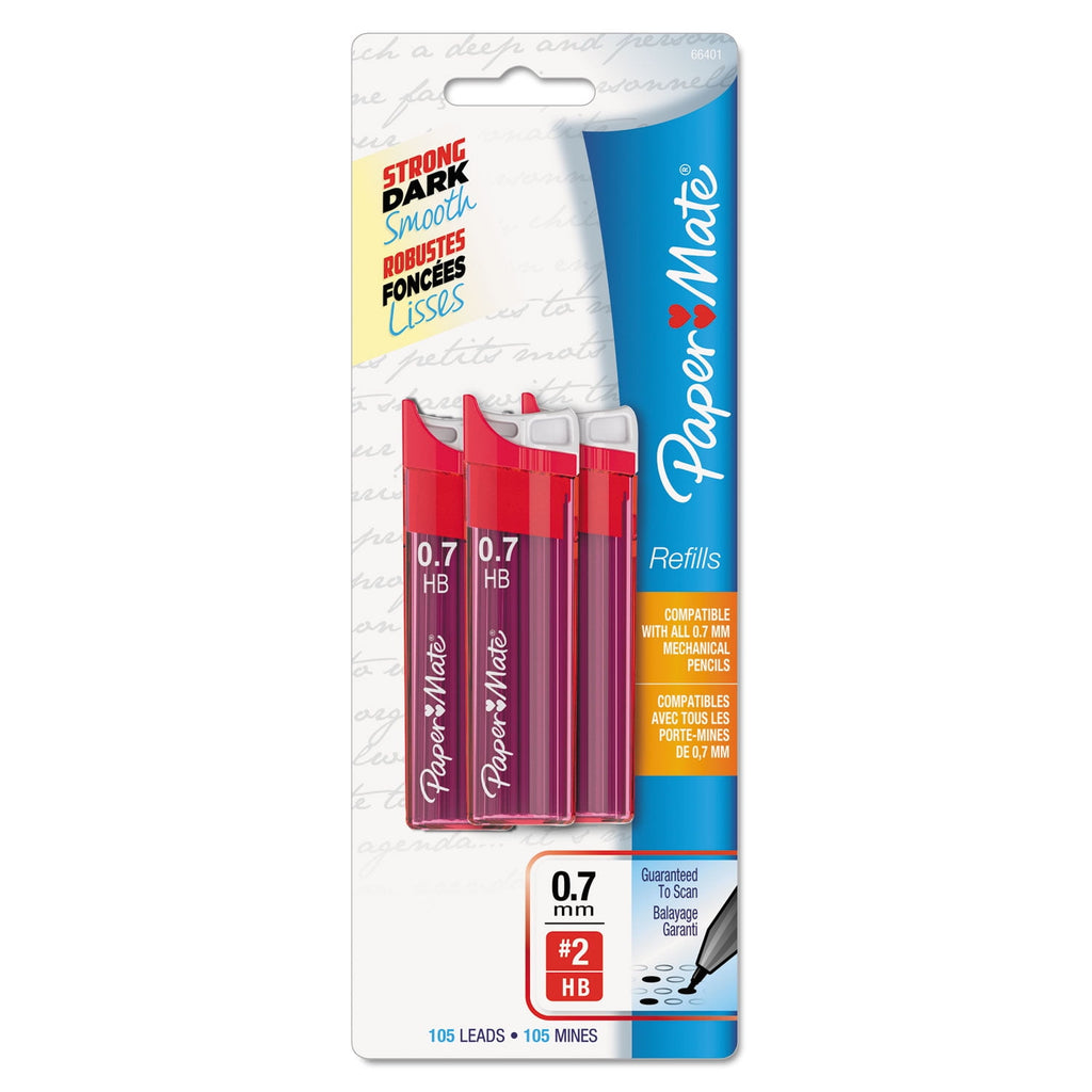 Paper Mate, PAP66401PP, 0.7mm Mechanical Pencil Refills, 105 / Pack