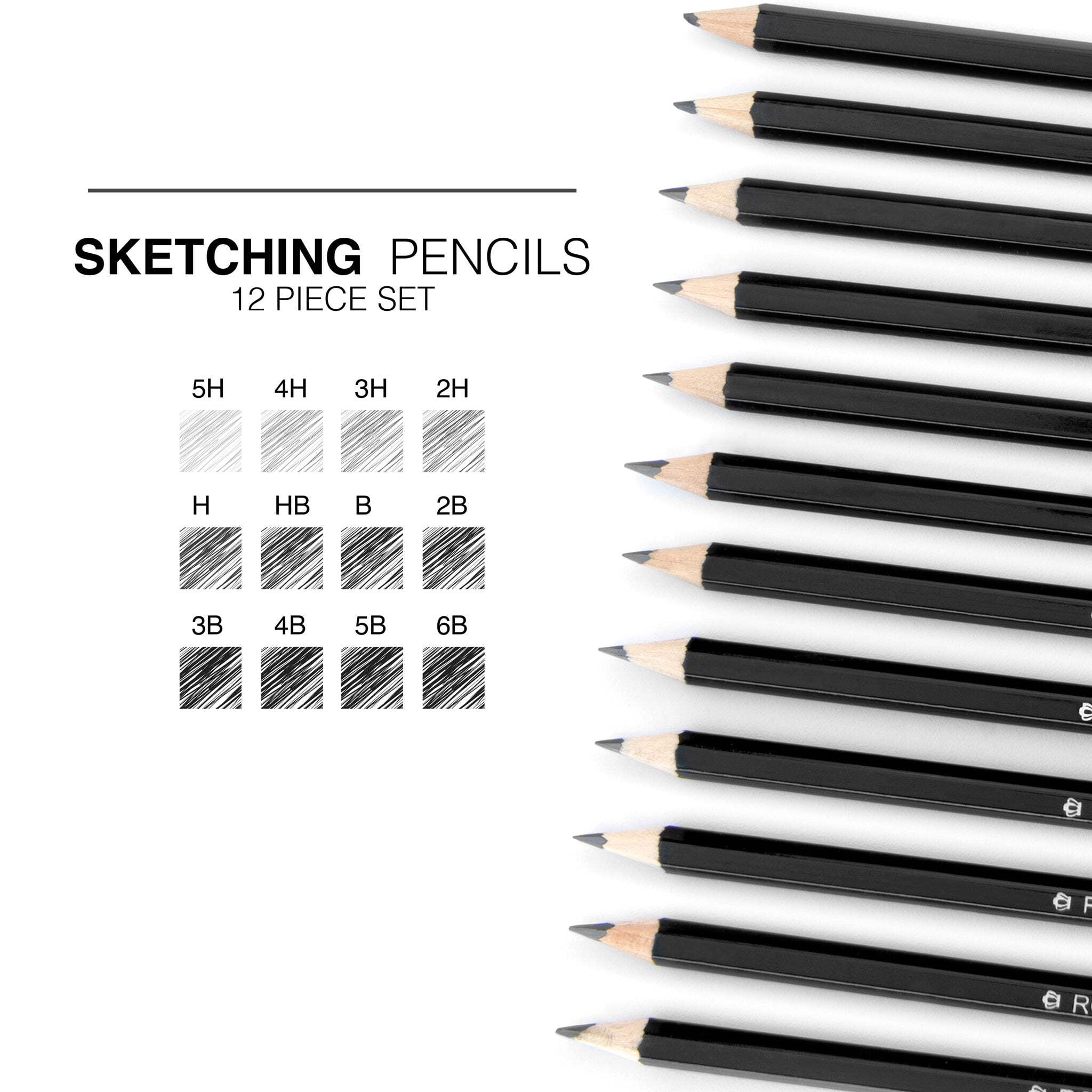Royal & Langnickel Essentials Sketching Pencil Set