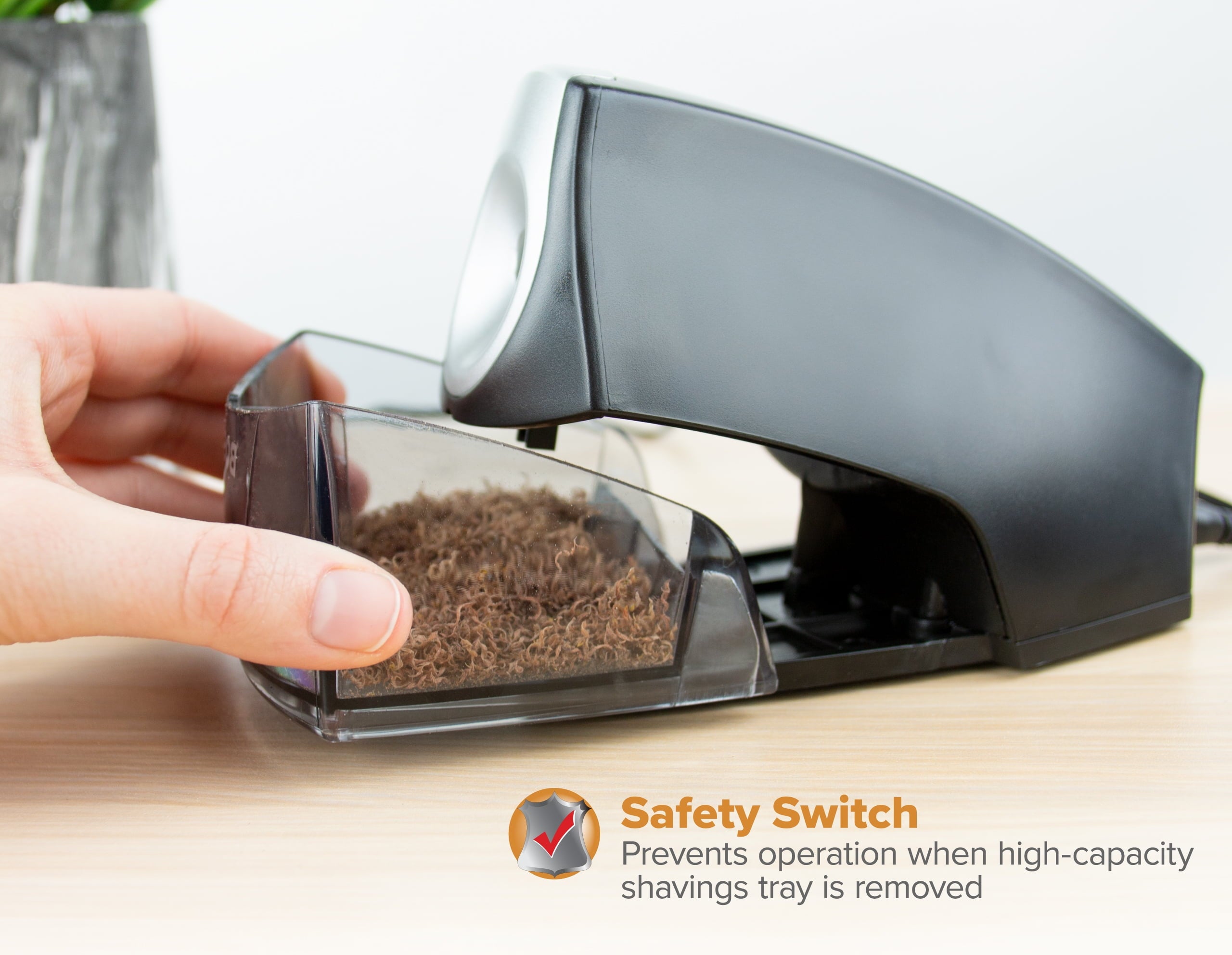 Bostitch Personal Electric Pencil Sharpener, Black