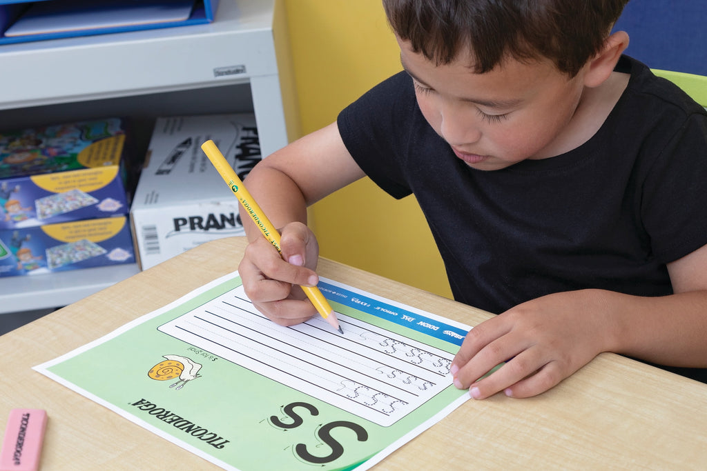 Ticonderoga My First Tri-Write Primary Size No. 2 Pencils without Eraser, Box of 36