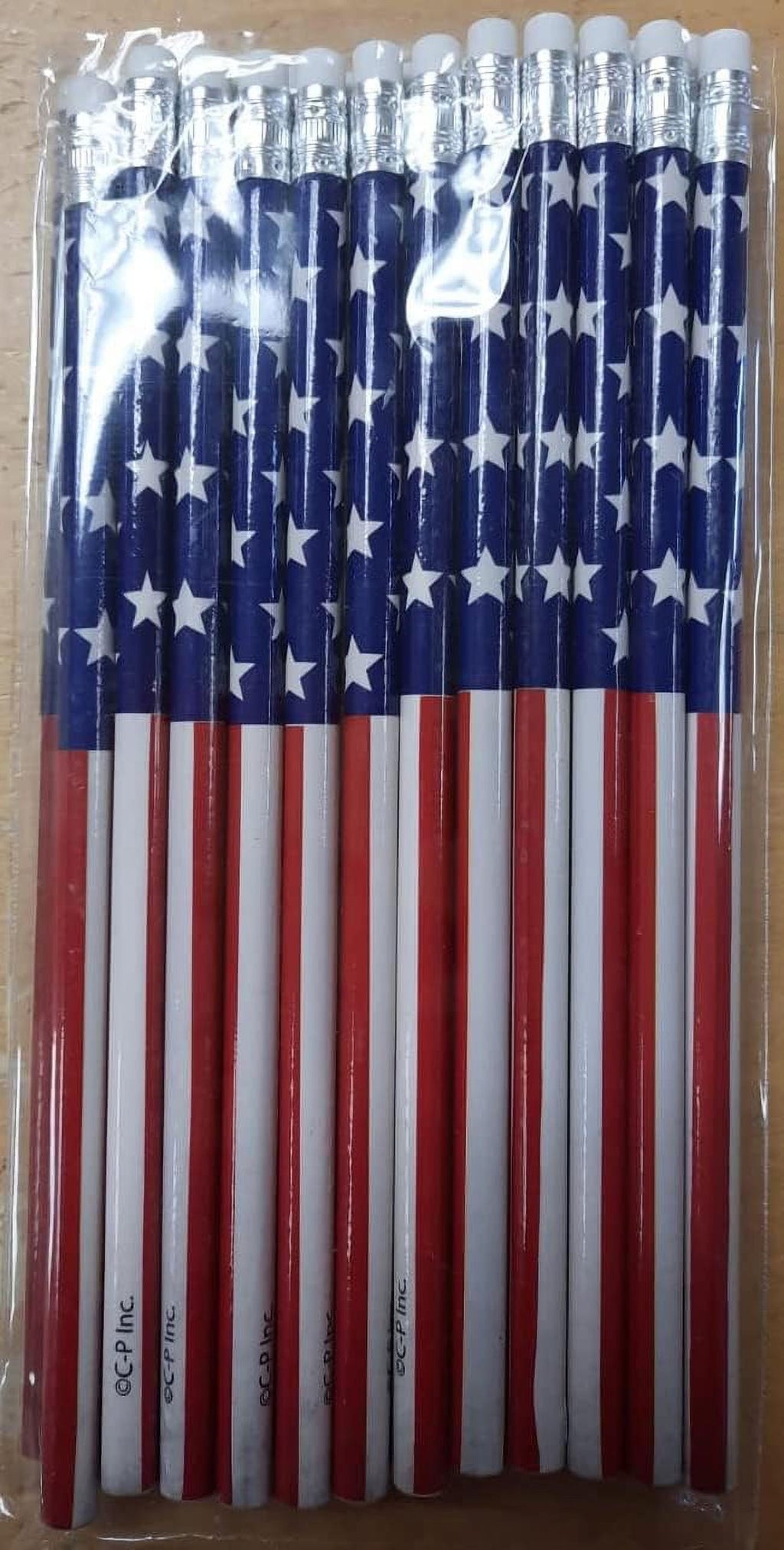 Us Toy KA222 Patriotic Pencils