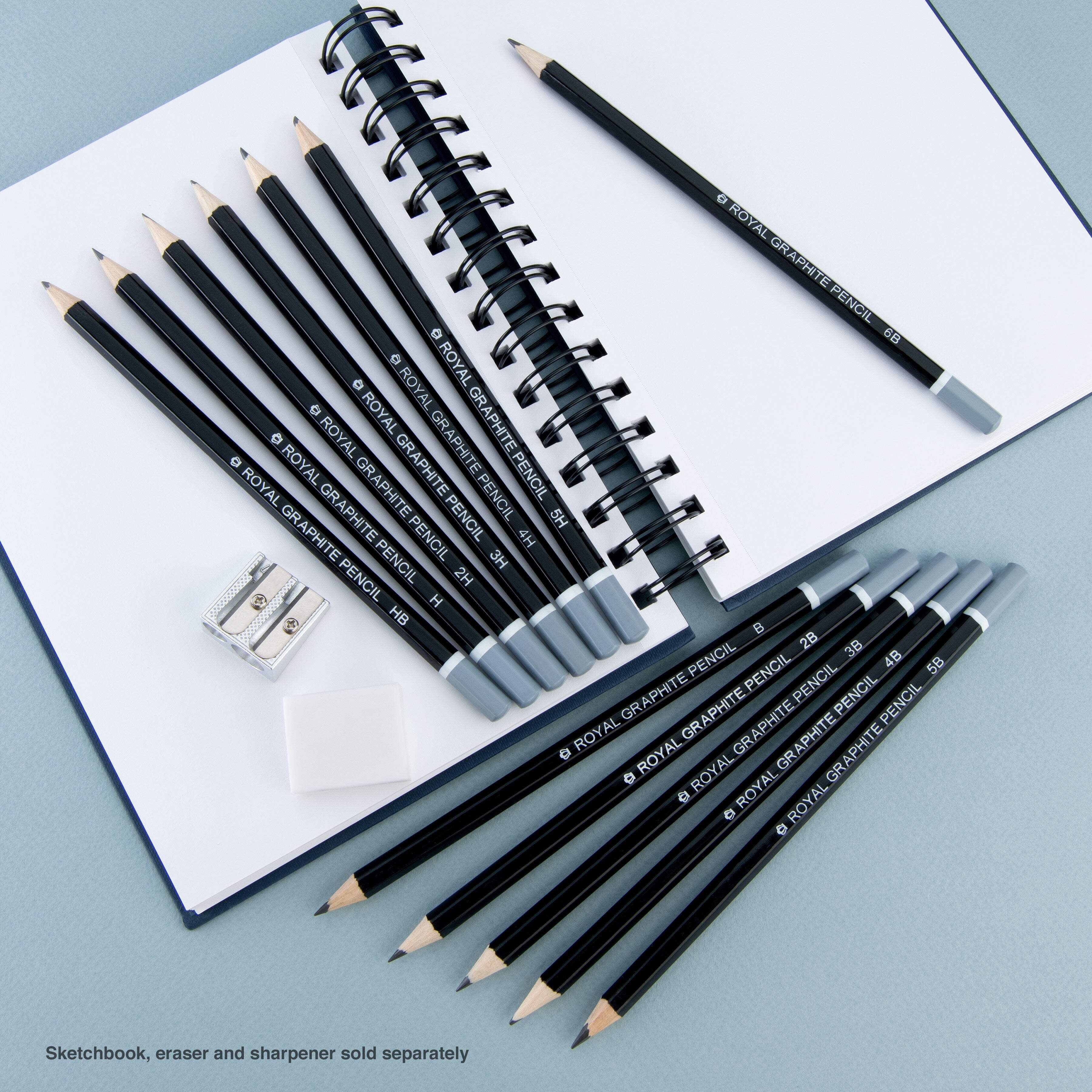 Royal & Langnickel Essentials Sketching Pencil Set